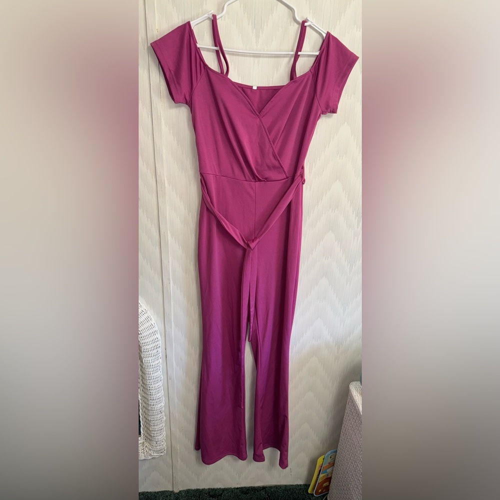 Elegant Pink Jumpsuit